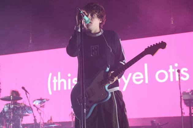 Royel Otis Perform at Brixton Academy, London Otis Pavlovic of Australian indie pop duo Royal Otis performs on the first of three nights at Brixton Academy, London, England, UK on Friday 21 November 2025 as part of their Meet Me In The Car Tour., Credit:Justin Ng Avalon UK, England, London, Brixton Academy  Copyright: xJustinxNgx xAvalonx 1053812523
