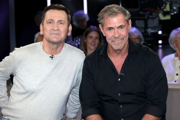 Ingo Naujoks and Sven Martinek at the recording of the NDR Talk Show in the NDR television studio Lokstedt Hamburg, 21 11 2025 Foto:xgbrcix xFuturexImagex ndr_talk2111_5193