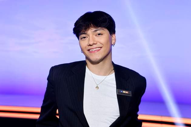 Singer Johannes Pietsch JJ , winner of the ESC 2025, at the 30 RTL Spendenmarathon 2025 in Studio 8 of EMG Studios Hürth, 21 11 2025 NRW Germany Copyright: xChristophxHardtx