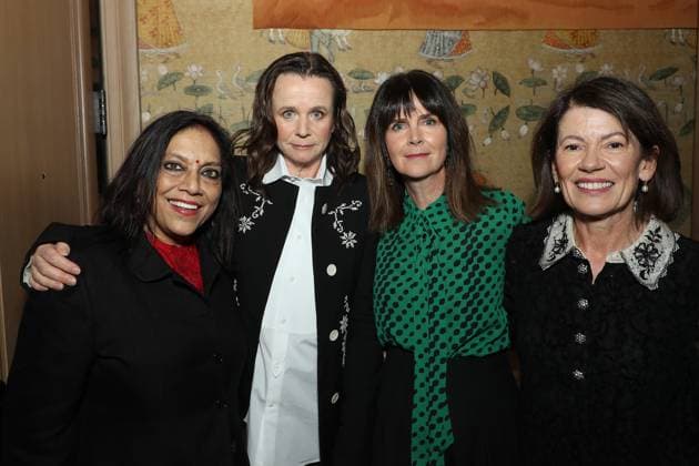 New York special screening of Focus Features Hamnet in select theaters Nov. 26th and Nationwide Dec 5th at The Whitby Hotel screening room Featuring: Mira Nair, Emily Watson, Liza Marshall (Producer) and Pippa Harris (Producer) Where: New York, New York, United States When: 21 Nov 2025 Credit: Marion Curtis StarPix for Focus Features INSTARimages EDITORIAL USE ONLY. NOT FOR USE BY NEWSPAPERS BASED IN THE UK. Copyright: xx instar55286387
