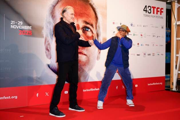 43 Turin Film Festival - Photocall TURIN, ITALY - NOVEMBER 22: Dolph Lundgren, Spike Lee pose at the photocall of Stella della Mole Award during the 43rd Torino Film Festival 2025 at Teatro Regio on November 22, 2025 in Turin, Italy. Photo Marco Piovanotto Abacapress.com  Copyright: xPiovanottoxMarco ABACAx