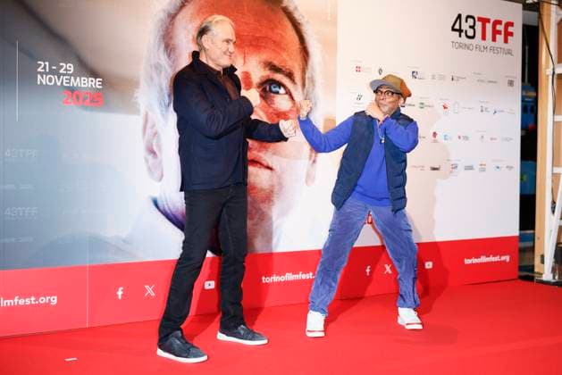 43 Turin Film Festival - Photocall TURIN, ITALY - NOVEMBER 22: Dolph Lundgren, Spike Lee pose at the photocall of Stella della Mole Award during the 43rd Torino Film Festival 2025 at Teatro Regio on November 22, 2025 in Turin, Italy. Photo Marco Piovanotto Abacapress.com  Copyright: xPiovanottoxMarco ABACAx