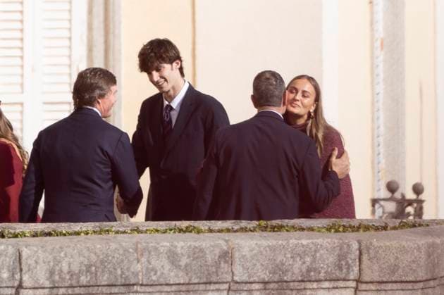 King Juan Carlos arrives at El Pardo Palace to meet with his family Pablo Urdangarin and Johanna Zott on his arrival at El Pardo Palace, November 22, 2025, in Madrid Spain FAMOUSES EL PARDO ROYALTY MONARCHY José Madrid Madrid Madrid Spain  Copyright: xJosÃ xRuizx 7118545