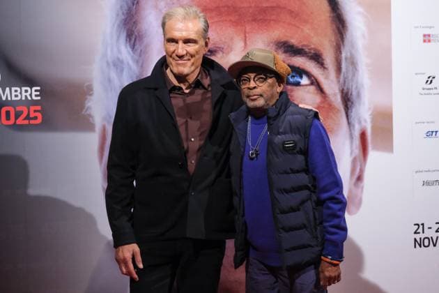43rd Torino Film Festival 2025 - Day 2 in Italy, 22 November 2025 (L to R) Dolph Lundgren and Spike Lee attend during the 43rd Torino Film Festival 2025 on November 22, 2025 in Turin, Italy., Credit:Davide Di Lalla - Unicode Images Avalon Italy, Turin, Museum of Radio and Television,  Copyright: xDavidexDixLallax-xUnicodexImagesx xAvalonx 1053997254