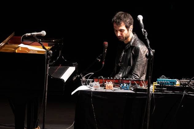 Tigran Hamasyan performs in Madrid, Spain - 22 Nov 2025 Armenian jazz pianist Tigran Hamasyan performs during the JAZZMADRID concert at the Fernanda Gómez Theatre in Madrid. Madrid Spain Copyright: xAtilanoxGarciax xSOPAxImagesx photo01203
