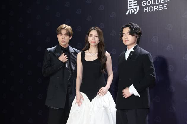 62nd Golden Horse Awards in Taipei TAIPEI, CHINA - NOVEMBER 22, 2025 - Taiwanese band Accusefive on the red carpet of the 62nd Golden Horse Awards in Taipei, China, on November 22, 2025. Taipei Taiwan China  Copyright: xCFOTOx i1763902698371