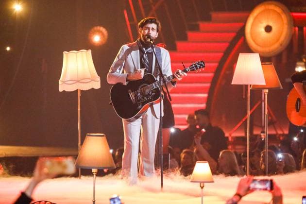 The Giovanni Zarrella Show from Offenburg Offenburg, 22 11 2025 Alvaro Soler at The Giovanni Zarrella Show Live from the Baden Arena in Offenburg Baden Würtenberg Copyright: xMatthiasxGränzdörferx