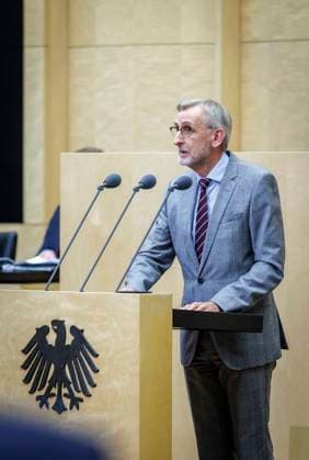 Armin Schuster, Saxon State Minister of the Interior, admitted to the Bundesrat Berlin Berlin Germany Copyright: xThomasxKoehlerx