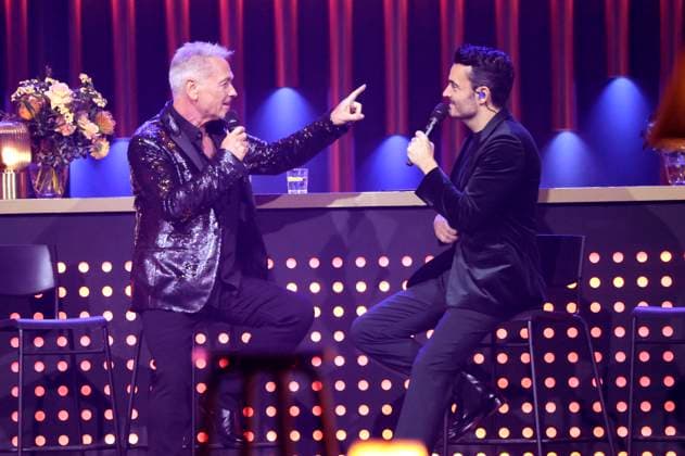Olaf Berger and Giovanni Zarrella on the ZDF music show Die Giovanni Zarrella Show live from Messe Offenburg Offenburg, 22 11 2025 Foto:xR.xSchmiegeltx xFuturexImagex zarrella_5170