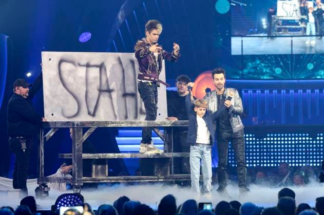 Ehrlich Brothers in the ZDF music show The Giovanni Zarrella Show live from the Offenburg Exhibition Center Offenburg, 22 11 2025 Foto:xR.xSchmiegeltx xFuturexImagex zarrella_5214