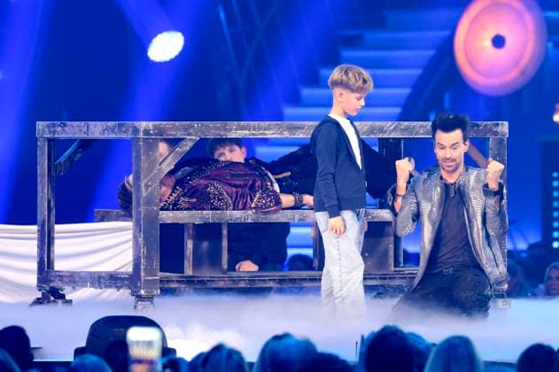 Ehrlich Brothers in the ZDF music show The Giovanni Zarrella Show live from the Offenburg Exhibition Center Offenburg, 22 11 2025 Foto:xR.xSchmiegeltx xFuturexImagex zarrella_5216