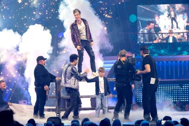 Ehrlich Brothers in the ZDF music show The Giovanni Zarrella Show live from the Offenburg Exhibition Center Offenburg, 22 11 2025 Foto:xR.xSchmiegeltx xFuturexImagex zarrella_5218