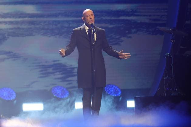 The Giovanni Zarrella Show Wir sagen Dankeschön The count singer of the German music group Unheilig The Giovanni Zarrella Show ZDF Live broadcast from 22 11 2025 in the Baden Arena Offenburg under the motto Wir sagen Dankeschön Offenburg, Baden Württemberg, Germany
