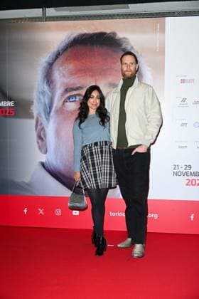 43 Torino Film Festival 2025, Day 2 - Photocall Fucktoys Pictured: Timothy Petryni, Annapurna Sriram  Copyright: xManuelexMangiarottix xipa-agency.netx xMangiarottix xD avanzox IPA_Agency_IPA68290063