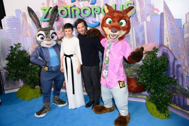 Zootropolis 2 UK Premiere Arrivals at Picturehouse Central, London, UK (L-R) - Judy Hopps, Ginnifer Goodwin, Jason Bateman, Nick Wilde attends The Zootropolis 2 UK Premiere at Picturehouse Central, London, England, UK on Sunday 23 November, 2025., Credit:Justin Ng Avalon UK, England, London, Picturehouse Central Copyright: xJustinxNgx xAvalonx 1054153030