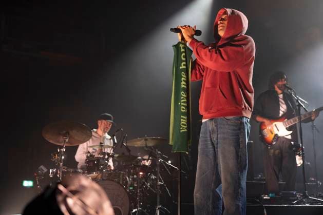Loyle Carner performs at Victoria Warehouse Loyle Carner performs at Victoria Warehouse, Manchester, England as part of his Hopefully tour on 23rd November 2025, Credit:Mike Gray Avalon  Copyright: xMikexGrayx xAvalonx 1054269305