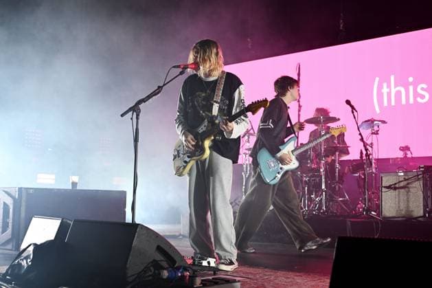 Royel Otis performing at Brixton Academy LONDON, ENGLAND - NOVEMBER 23: Royel Maddell and Otis Pavlovic of ˜Royel Otis™ performing at Brixton Academy on November 23, 2025 in London, England. CAP MAR MAR Great Britain Copyright: xMartinxHarris CapitalxPicturesx
