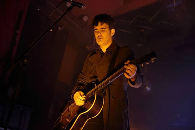 Robert Levon Been from the band Black Rebel Motorcycle Club at a concert at Astra Kulturhaus in Berlin, November 23, 2025 Black Rebel Motorcycle Club concert Berlin