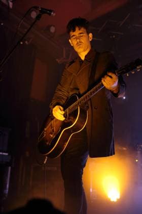 Robert Levon Been from the band Black Rebel Motorcycle Club at a concert at Astra Kulturhaus in Berlin, November 23, 2025 Black Rebel Motorcycle Club concert Berlin
