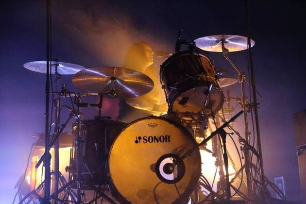 Leah Shapiro from the band Black Rebel Motorcycle Club at a concert at Astra Kulturhaus in Berlin, November 23, 2025 Black Rebel Motorcycle Club concert Berlin
