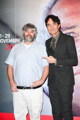 43rd Turin Film Festival 2025, Day 3 - Photocall The Birthday Party Pictured: Miguel Angel Jimenez, Giulio Base  Copyright: xManuelexMangiarottix xipa-agency.netx xMangiarottix xD avanzox IPA_Agency_IPA68330568
