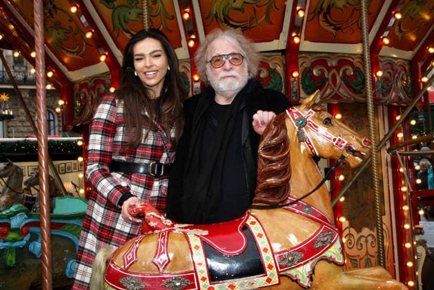 Lili Paul Roncalli and Bernhard Paul during the Christmas Market Opening at Rathausmarkt on November 24, 2025 in Hamburg, Germany Roncalli Christmas Market Opening at Rathausmarkt in Hamburg, Germany