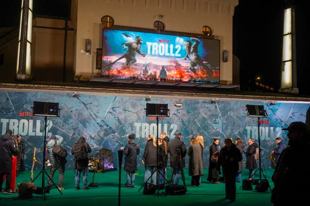 Premiere Troll 2 Oslo 20251124 Guests arrive at the red carpet during the premiere of the blockbuster Troll 2 at the Colosseum cinema on Monday evening Photo Thomas Fure NTB Oslo Norway 5YbhfGiUiVA EDITORIAL USE ONLY Ref 5YbhfGiUiVA jpg  Copyright: xThomasxFurex xNTBx