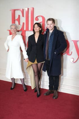Ella McCay UK special screening, Picturehouse Central, London, UK, 24 November 2025 Jamie Lee Curtis, Emma Mackey and Jack Lowden at the UK special screening of Ella McCay, Picturehouse Central, London, UK, 24 November 2025., Credit:Julie Edwards Avalon United Kingdom, London  Copyright: xJuliexEdwardsx xAvalonx 1054419951