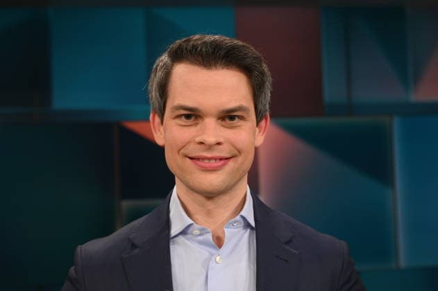 Politician Christoph Ploß, CDU, Member of the Bundestag and Federal Government Coordinator for the Maritime Industry, as a guest on the ARD talk show Hart aber Fair on the subject of discount battles and ordering mania What is the true price of bargains?