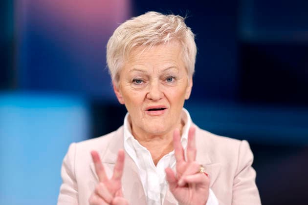 Politician Renate Künast Green Party on the ARD talk show hart aber fair in the WDR studios Cologne Cologne, 24 11 2025 NRW Germany Copyright: xChristophxHardtx
