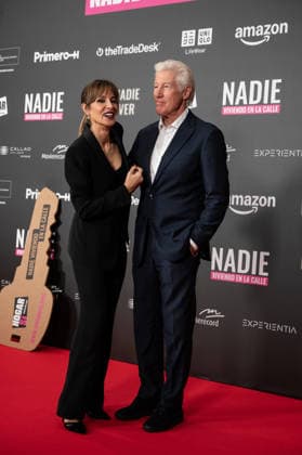 Lo Que Nadie Quiere Ver - Premiere in Madrid, Spain - 24 Nov 2025 Richard Gere and Alejandra Gere attend the Lo Que Nadie Quiere Ver premiere at the Callao cinema. Madrid Spain Copyright: xAtilanoxGarciax xSOPAxImagesx photo01251