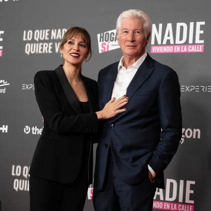 November 24, 2025, Madrid, Spain: Richard Gere and Alejandra Gere attend the Lo Que Nadie Quiere Ver premiere at the Callao cinema. Madrid Spain - ZUMAs197 20251124_aaa_s197_116 Copyright: xAtilanoxGarciax
