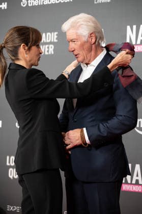 November 24, 2025, Madrid, Spain: Richard Gere and Alejandra Gere attend the Lo Que Nadie Quiere Ver premiere at the Callao cinema. Madrid Spain - ZUMAs197 20251124_aaa_s197_118 Copyright: xAtilanoxGarciax