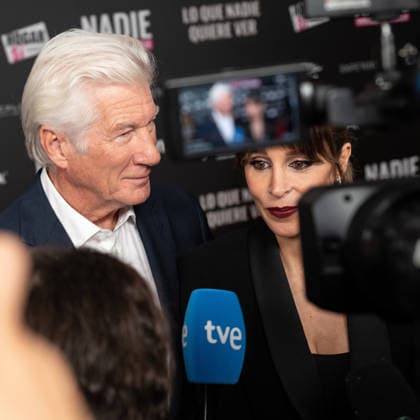 November 24, 2025, Madrid, Spain: Richard Gere attends the Lo Que Nadie Quiere Ver premiere at the Callao cinema. Madrid Spain - ZUMAs197 20251124_aaa_s197_127 Copyright: xAtilanoxGarciax