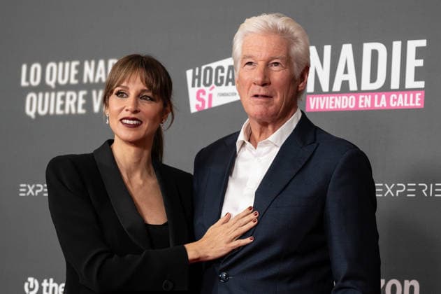 November 24, 2025, Madrid, Spain: Richard Gere and Alejandra Gere attend the Lo Que Nadie Quiere Ver premiere at the Callao cinema. Madrid Spain - ZUMAs197 20251124_aaa_s197_128 Copyright: xAtilanoxGarciax