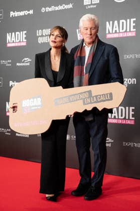 November 24, 2025, Madrid, Spain: Richard Gere and Alejandra Gere attend the Lo Que Nadie Quiere Ver premiere at the Callao cinema. Madrid Spain - ZUMAs197 20251124_aaa_s197_136 Copyright: xAtilanoxGarciax