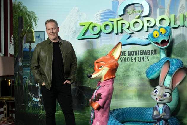 Jared Bush at photocall film Zootropolis 2 in Madrid on Tuesday, 25 November 2025. Cordon Press 