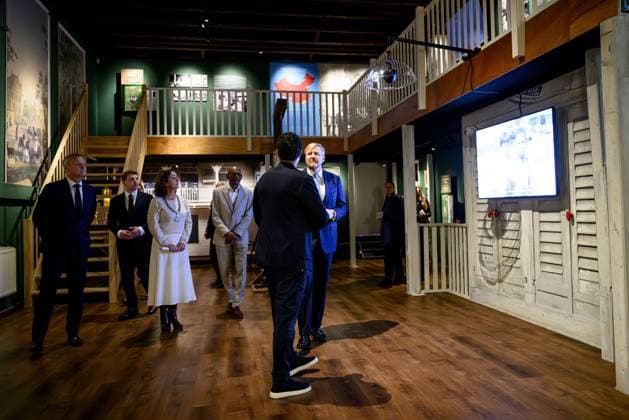 Amsterdam, The Netherlands, 2025-11-25 14:05:23 AMSTERDAM, 25-11-2025, Suriname Museum. King Willem-Alexander opens the Suriname Museum in Amsterdam on the 50th anniversary of the Republic of Suriname. The Suriname Museum is an initiative of the Our Suriname Association, which aims to bring together knowledge about Suriname s history, society, and culture in a central location. PHOTO: NLBeeld Patrick van Emst Credit: NL Beeld Patrick van Emst  Copyright: xx x