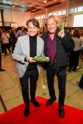 ABB Wolfgang Bahro Actor and singer Bernhard Brink as guest at the celebration of 30 years of Die Arche on 25 11 2025 in Berlin The association Die Arche Christliches Kinder und Jugendwerk e V was founded in 1995 in Berlin Hellersdorf, which is committed to fighting child poverty in Germany Berlin Germany