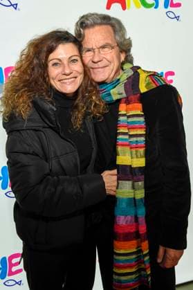 ABB Florian Langenscheidt with his wife Miriam as guests at the celebration of 30 years of Die Arche on 25 11 2025 in Berlin The association Die Arche Christliches Kinder und Jugendwerk e V was founded in 1995 in Berlin Hellersdorf, which is committed to combating child poverty in Germany Berlin Germany