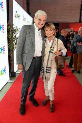 ABB Dieter Hermann with wife Uschi Glas Couple Actress as guests at the celebration of 30 years of Die Arche on 25 11 2025 in Berlin The association Die Arche Christliches Kinder und Jugendwerk e V the association was founded in 1995 in Berlin Hellersdorf, which is committed to combating child poverty in Germany Berlin Germany