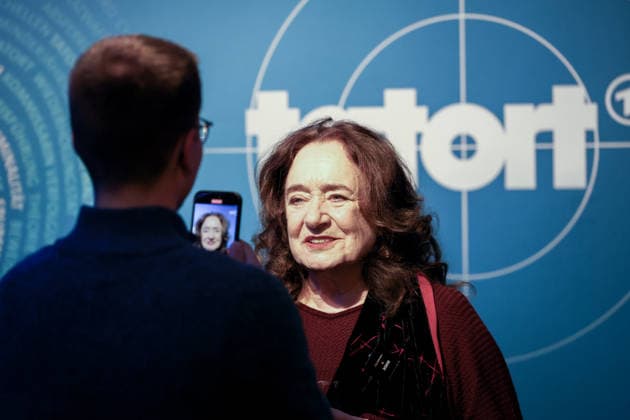 Premiere Münster Tatort Press event for the premiere of the new Münster Tatort Die Erfindung des Rades The broadcast is on December 7 on ARD and the ARD Mediathek Mechthild Großmann, as Wilhelmine Klemm Münster, North Rhine-Westphalia, DEU, Germany, 25 11 2025