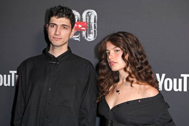 Abor Tynna on the red carpet at the YOUTUBE MUSIC AWARD DINNER at Grill Royal in Berlin on 25 11 2025
