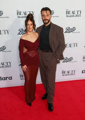 November 24, 2025, London, United Kingdom: Leigh Harris and Davide Anica attend The Beauty Awards 2025 in London. London United Kingdom - ZUMAs197 20251124_aaa_s197_434 Copyright: xBrettxCovex