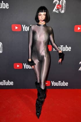 Domiziana at the YouTube Music Award Dinner at the Grill Royal restaurant in Berlin 25 11 2025