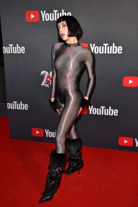Domiziana at the YouTube Music Award Dinner at Restaurant Grill Royal in Berlin 25 11 2025