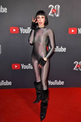 Domiziana at the YouTube Music Award Dinner at Restaurant Grill Royal in Berlin 25 11 2025