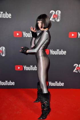 Domiziana at the YouTube Music Award Dinner at Restaurant Grill Royal in Berlin 25 11 2025
