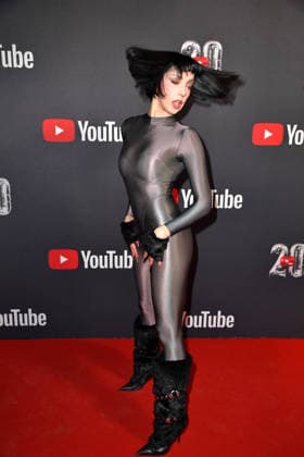 Domiziana at the YouTube Music Award Dinner at Restaurant Grill Royal in Berlin 25 11 2025