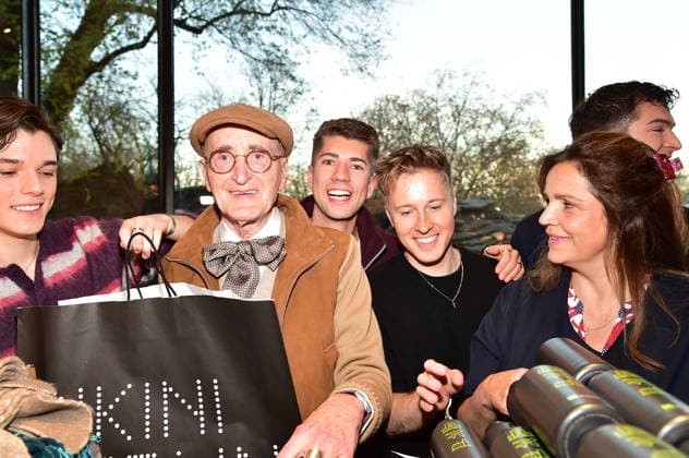 5th Charity Promi Pack at BIKINI Günther Krappenhöft, Maximilian Lenz, Luis Webner, Rebecca Immanuel for the 5th time Organized by Maimilian Seitz Charity Promi Pack in Berlin on 25 11 2025 Photopress Mueller